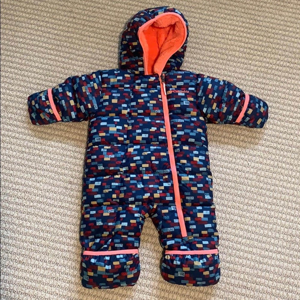 Columbia Frosty Freeze Bunting Snowsuit 3-6 months
